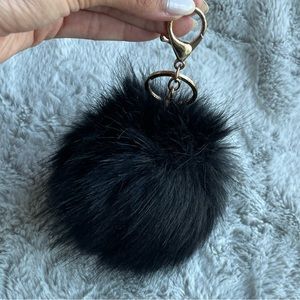 Black Large Pom Pom from Aldo